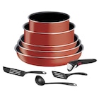 Set ingenio 9 pièces Easy Cook & Clean - TEFAL en promo chez Carrefour Argenteuil à 66,49 €