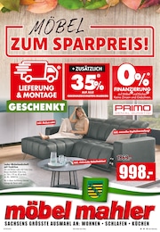 Aktueller Möbel Mahler Siebenlehn Möbel & Einrichtung Prospekt fĂŒr Torgau 29.10.2025 - 04.11.2025 Möbel Mahler Siebenlehn Prospekt fĂŒr Torgau mit 16 Seiten