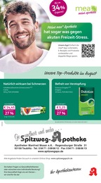 Apotheken Prospekt von mea - meine apotheke in Teublitz Aktueller mea - meine apotheke Apotheken Prospekt für Teublitz: Unsere August-Angebote mit 4} Seiten, 01.08.2026 - 31.08.2026