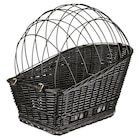 Trixie Fahrradkorb mit Gitter schwarz 35 x 49 x 55 cm bei Zookauf im Dinkelsbühl Prospekt für 47,99 €