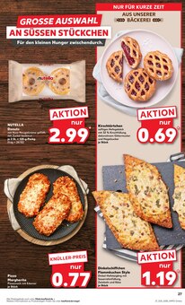 Nutella im Kaufland Prospekt "Aktuelle Angebote" mit 52 Seiten (Minden)