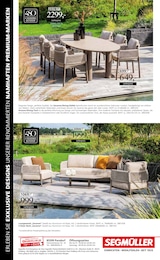 Gartensitzmöbel im Segmüller Prospekt "Gartenmöbel" auf Seite 32
