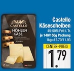Käsescheiben im EDEKA Prospekt Käsescheiben von Castello im aktuellen EDEKA Prospekt für 1,79 €