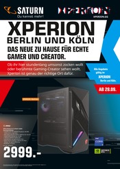 Gaming PC Angebote im Prospekt "XPERION" von Saturn auf Seite 1