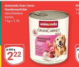 Aktuelle Katzenfutter Angebote bei GLOBUS in Mannheim Aktuelles Gran Carno Angebot bei GLOBUS in Mannheim ab 2,22 €