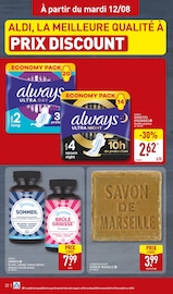 Savon Angebote im Prospekt "NOS PRODUITS RENTRÉE À MOINS DE 2 €" von Aldi auf Seite 22