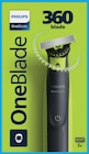 Rasoir 360 OneBlade + 3 Sabots - PHILIPS à 2,99 € dans le catalogue Intermarché Express