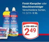 Klarspüler Angebote von Finish bei GLOBUS Kempen für 2,49 €