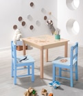 Ensemble table et 2 chaises pour enfant - LIVARNO home en promo chez Lidl Caen à 39,99 €