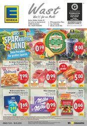 EDEKA Supermarkt Prospekt der aktuellen Woche mit 24 Seiten, gültig von 13.10.2025 bis 18.10.2025, in Blomberg und Umgebung Aktueller EDEKA Supermarkt Prospekt in Blomberg und Umgebung, "Aktuelle Angebote" mit 24 Seiten, 13.10.2025 - 18.10.2025