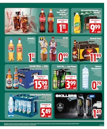 Coca Cola im EDEKA Prospekt "Wir lieben Lebensmittel." mit 28 Seiten (Augsburg)