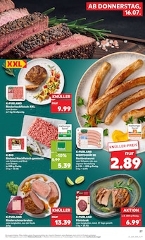 Fleisch im Kaufland Prospekt "Hier bin ich richtig" mit 56 Seiten (Halle (Saale))