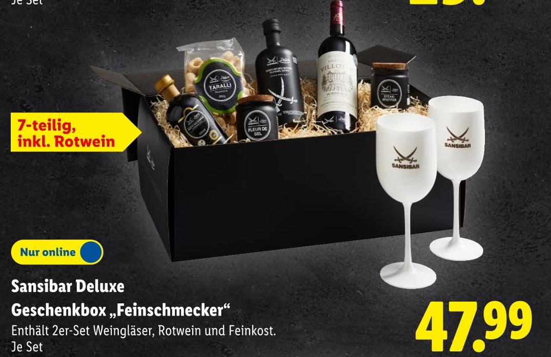 Deluxe Geschenkbox „Feinschmecker“