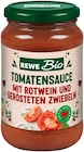 Tomatensauce im Angebot bei REWE in Bergkamen Tomatensauce Angebote von REWE Bio bei REWE Bergkamen für 1,99 €