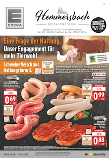 Aktueller EDEKA Prospekt "Aktuelle Angebote" für Köln Aktueller EDEKA Prospekt für Köln mit Seiten
