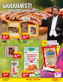 Bratwurst im Netto Marken-Discount Prospekt "Aktuelle Angebote" mit 70 Seiten (Oberhausen)
