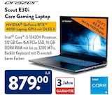 Scout E30i Core Gaming Laptop Angebote von erazer bei ALDI SÜD Neustadt für 879,00 €