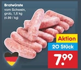Netto Marken-Discount Birenbach - Bratwürste Angebot im Prospekt Bratwürste bei Netto Marken-Discount im Birenbach Prospekt für 7,99 €