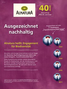 Aktueller Alnatura Prospekt "Alnatura Magazin" Seite 2 von 60 Seiten für Königstein