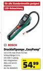 Druckluftpumpe „EasyPump“ im aktuellen Hagebaumarkt Prospekt für 54,99 €
