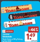 Schokolade von Toblerone im aktuellen ALDI SÜD Prospekt für 1,49 €