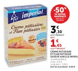 Crème pâtissière et Flan pâtissier saveur vanille - Imperial en promo chez U Express Crème pâtissière et Flan pâtissier saveur vanille - Imperial dans le catalogue U Express