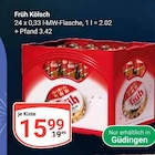 Aktuelle Kölsch Angebote bei GLOBUS in Saarbrücken Aktuelles Früh Kölsch Angebot bei GLOBUS in Saarbrücken ab 15,99 €
