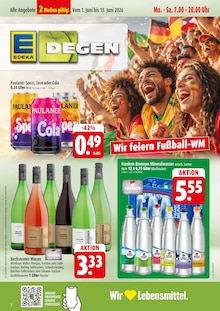 Aktueller EDEKA Prospekt (Höchstadt (Aisch), 12 Seiten zum blättern EDEKA Prospekt Wir lieben Lebensmittel! mit 12 Seiten