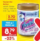 Aktuelle Vollwaschmittel Angebote bei Netto Marken-Discount in Hannover Aktuelles Oxi Action Angebot bei Netto Marken-Discount in Hannover ab 8,79 €