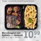 Hirschragout mit Spätzle und Rotkohl Angebote bei E center Mainz für 10,99 €