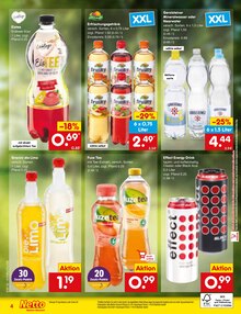 Wasser im Netto Marken-Discount Prospekt "Aktuelle Angebote" mit 49 Seiten (München)