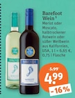 Wein von Barefoot im aktuellen tegut Prospekt