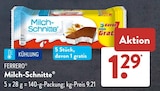Milch-Schnitte von Ferrero im aktuellen ALDI SÜD Prospekt für 1,29 €