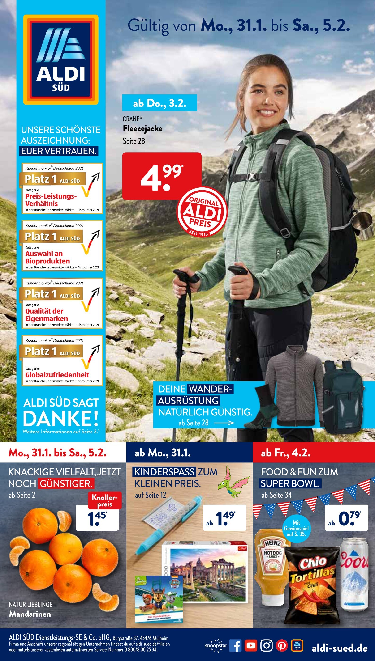 ALDI SÜD Filialen in Hühnerkirche Öffnungszeiten und Adressen