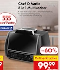 8 in 1 Multikocher Angebote von Chef O Matic bei Netto Marken-Discount Gelsenkirchen für 99,99 €