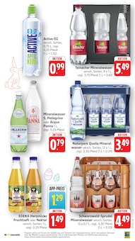 Wasser im EDEKA Prospekt "Aktuelle Angebote" mit 56 Seiten (Stuttgart)
