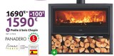 Poêle à bois Chopin - PANADERO en promo chez Mr. Bricolage Agen à 1 590,00 €