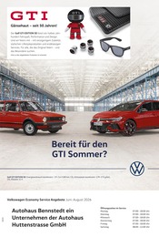 Aktueller Volkswagen Werkstatt & Auto Prospekt für Teutschenthal: Mehr Platz. Mehr Möglichkeiten. mit 1} Seite, 01.06.2026 - 31.08.2026