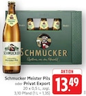 Meister Pils Angebote von Schmucker bei E center Darmstadt für 13,49 €