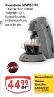 Padautomat HD6553/70 Angebote von Senseo bei GLOBUS Brühl für 5,99 €