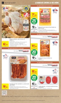 Promotion Farce dans le prospectus Intermarché Super, valable du 11/08/2026 au 23/08/2026 Promo Farce dans le catalogue Intermarché Super du moment à la page 6
