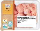 Frisches Puten-Gulasch von REWE Regional für 6,66 € bei REWE im Angebot Frisches Puten-Gulasch von REWE Regional im aktuellen REWE Prospekt