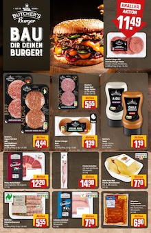 Rindfleisch im REWE Prospekt "Dein Markt" mit 34 Seiten (Jena)