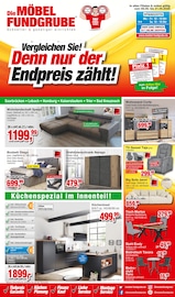 Aktueller Die Möbelfundgrube Möbel & Einrichtung Prospekt in Rockenhausen und Umgebung, "Vergleichen Sie! Denn nur der Endpreis zählt!" mit 15 Seiten, 08.05.2025 - 21.05.2025