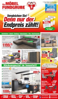 Aktueller Die Möbelfundgrube Prospekt für Schönberg, Bernkastel-Wittlich und Ungebung, Seiten zum blättern Die Möbelfundgrube Prospekt Vergleichen Sie! Denn nur der Endpreis zählt! mit Seiten in Schönberg, Bernkastel-Wittlich und Umgebung