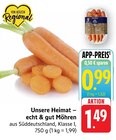 echt & gut Möhren bei EDEKA im Prospekt "" für 0,99 €