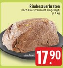 Rindersauerbraten im Angebot bei EDEKA in Lippstadt Rindersauerbraten Angebote bei EDEKA Lippstadt für 17,90 €