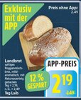 Landbrot im E center Prospekt Landbrot von im aktuellen E center Prospekt für 2,19 €