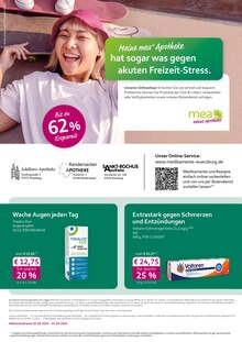 Arzneimittel im mea - meine apotheke Prospekt "Unsere Mai-Angebote" mit 4 Seiten (Würzburg)