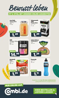 Saft im combi Prospekt "Markt - Angebote" mit 29 Seiten (Osnabrück)